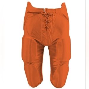 Martin Youth Integrated Football Orange Game Pant Medium - New Without Tags